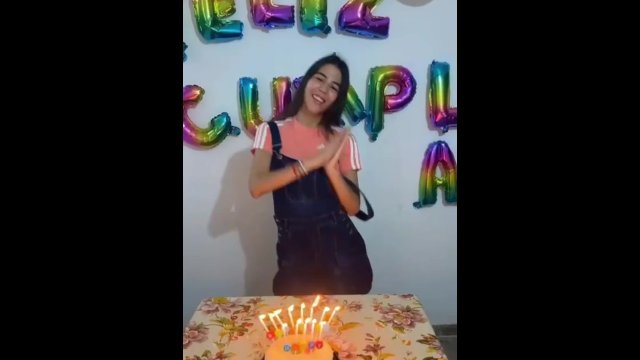 Celebrating my birthday, riding a nice cock