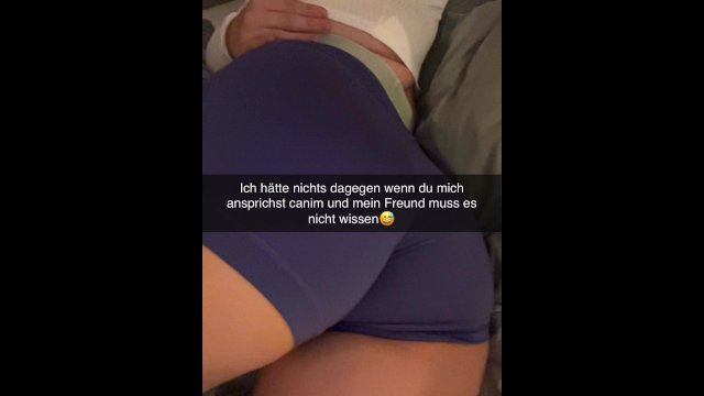German gym girl wants to fuck ex on Snapchat