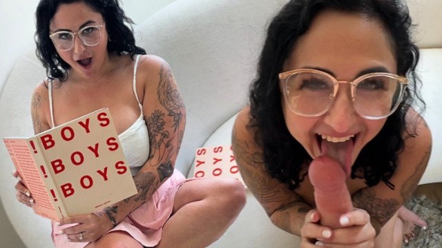Sloppy BJ + Anal Training with Big Titty Step Sister Josie Jaxxon