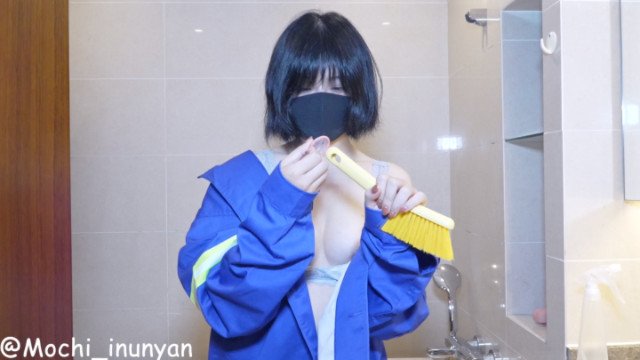 中国环卫工人制服——工作中异物渗透、不受控制的性高潮
