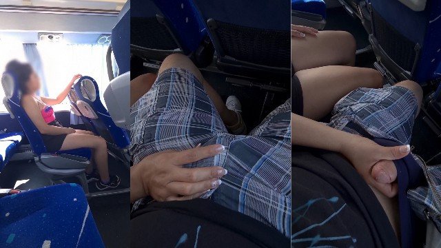 An Unknown Girl Makes Me A Perfect Handjob On The Bus ~ IN PUBLIC ~ RISKY SEX