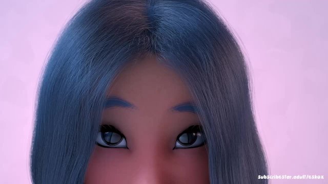 Lucy - New model introduction (Short Looping posing and Giantess Mouth tease)