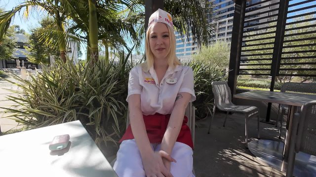 In-N-Out Girl with Huge Tits Rough Fucks Massive Cock Cum Covered Gigi Sweets VS World Biggest Cock