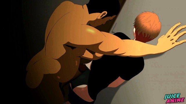 THIS 19Y TWINK IS OBSESSED WITH HIS 55Y DADDY BEAR'S BIG COCK - HENTAI BARA YAOI - HOSTEL EP2/2