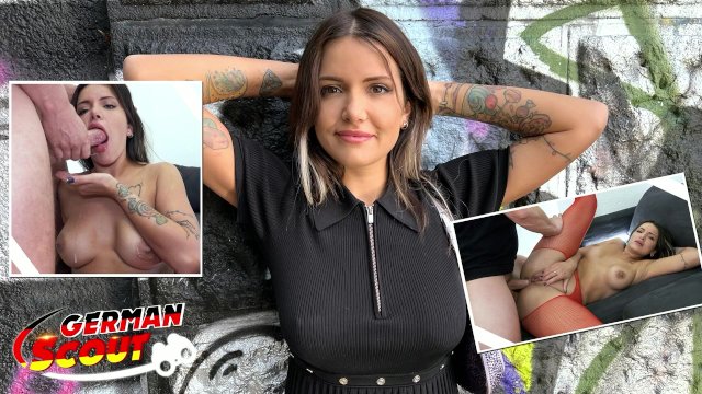 GERMAN SCOUT - First Anal at Pickup Casting for Big Butt Crystal Richi