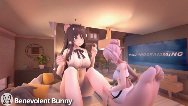 Growth treats (Giantess growth animation)
