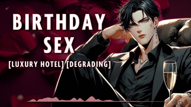 Birthday Sex  Male Moans  Deep Voice  Dirty Talk (Audio Erotica For Women) [M4F]