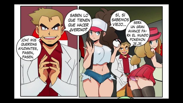 Serena y Liza follan con pokemones