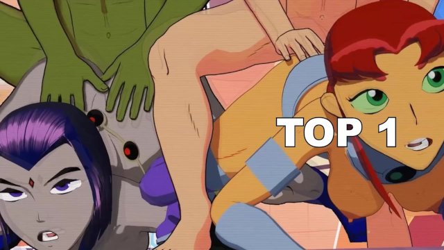 Starfire and Raven were thoroughly fucked