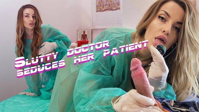 Busty doctor seduces her patient