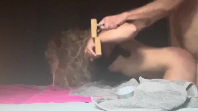 Submissive teen gets destroyed by giant cock