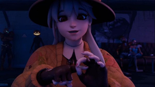 Lexa and Skye having a Gourd time - Fortnite Animation