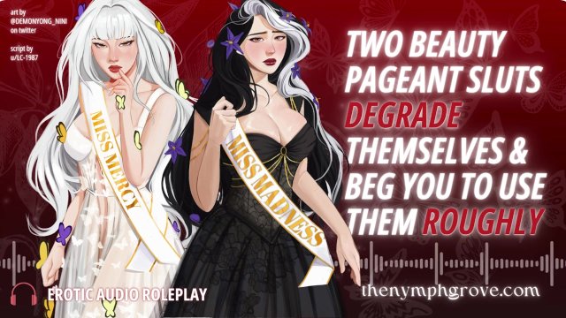 Miss Nymphomaniac Slut Exhibition ♡ AUDIO RP  BINAURAL  Sloppy Facefuck Squirting Pronebone Anal