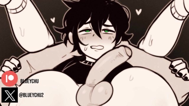 Submissive Goth Femboy Maid Services You  Erotic ASMR Audio