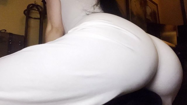WAKE UP & DRY HUMP In WHITE PYJAMA