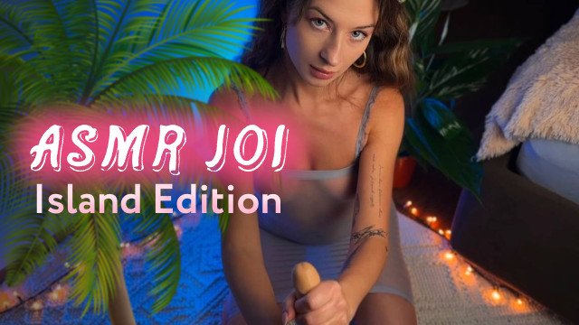 ASMR JOI *Island Petite Brunette Makes You CUM HARD Handjob * Amy Haze