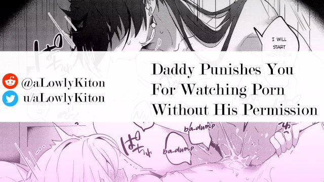 [M4F] Daddy's Slutty Princess for Watching Porn [MDom][Teasing][Edging][Fingering]