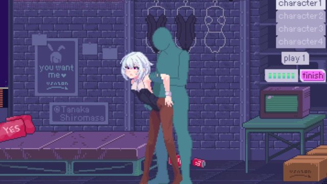 Introvert babe dreams of cock  PixelBunny 2d