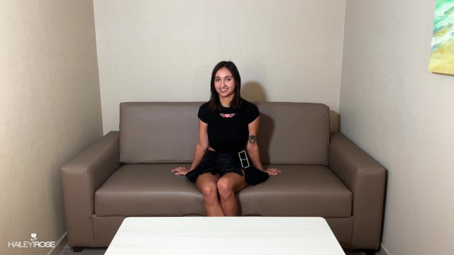 CASTING COUCH AUDITION FOR HAILEY ROSE MUSIC VIDEO (IG: @haileyrosefcks)