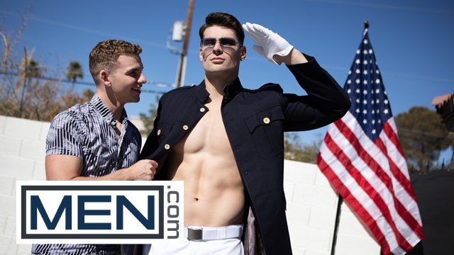 Honoring The Marine's Cock/ MEN / Malik Delgaty, Jack Waters