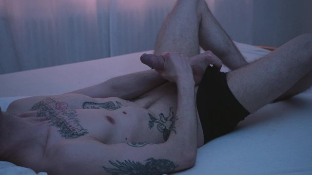 Early Morning Edging - Big Dick Masturbation with Loud Moaning
