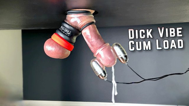 Cockhead Vibrator Toy Edgeplay & Cum Milking Hands Free