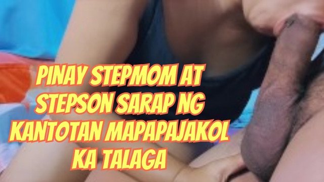 Pinay stepmom at stepson sarap ng kantotan mapapajakol ka talaga