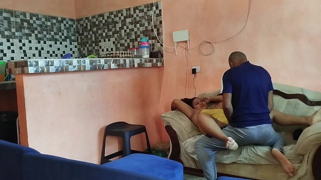Perverted stepdad cheats on his wife with his big ass stepdaughter who likes his cock