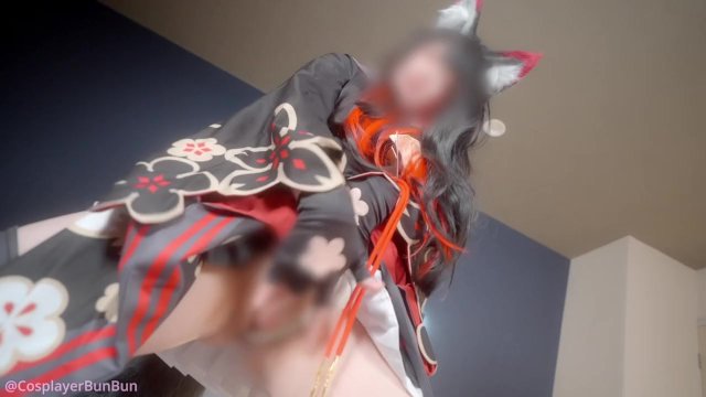 【ぶんコス】ブル◯カ　ワ◯モ♡「あなた様の精◯で満たされる♡♡」先生と密会連続中◯しえっち♡子種をもらうため見せつけ精◯オ◯ニー♡