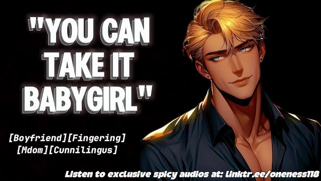 Rough daddy makes you cum your stress away  Male moans  Boyfriend  ASMR Audio roleplay