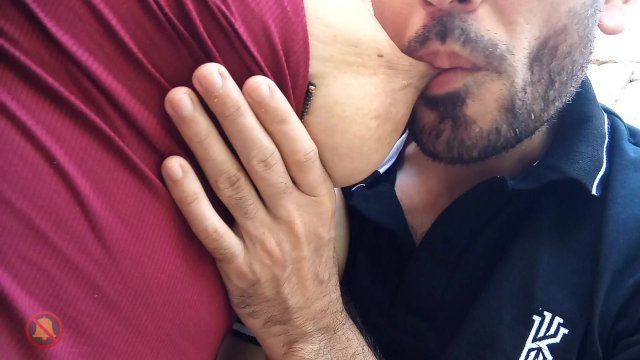 The Arab boy continues sucking hard on my big tits and enjoying being breastfed