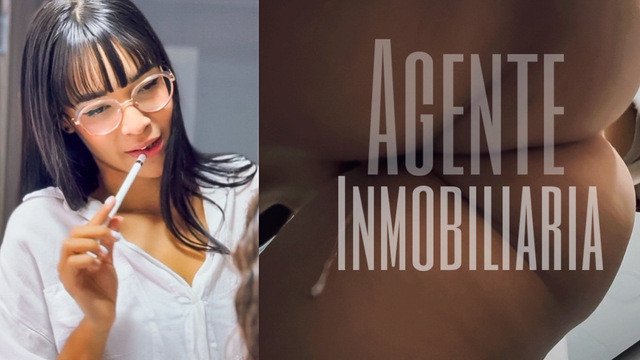 AGENTE INMOBILIARIA! Le come el coño hasta chorrearlo a escondidas de su novia