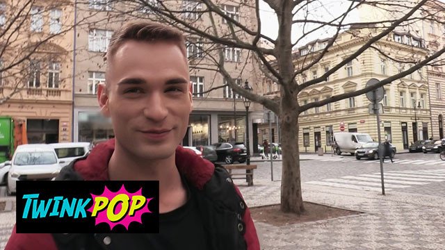 TWINKPOP - Tall Man Is Eager To Make Some Cash And Doesn't Mind Sucking Another Guy's Cock