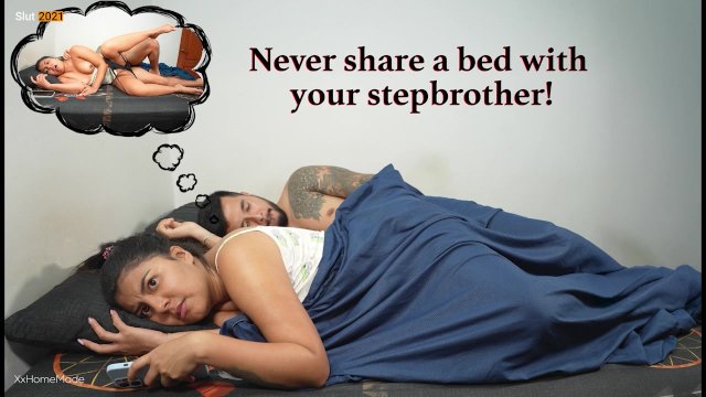 It was not a good idea to share my bed with my stepbrother!