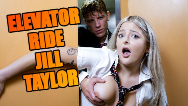 My Tight Little Pussy Gets Pounded by a Stranger While We Are Stuck in the Elevator - FreeUse