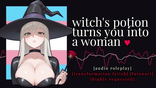 F4TF  Erotic Audio  Moonlit Glow Futanari  Transformed into a woman and fucked!