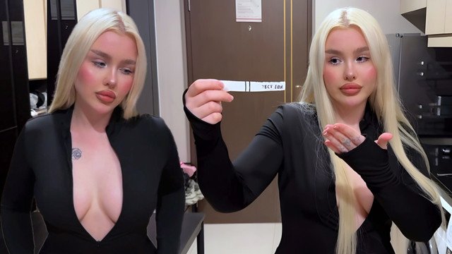 My mistress made a crazy. She started sucking my cock and talking to my wife on the phone