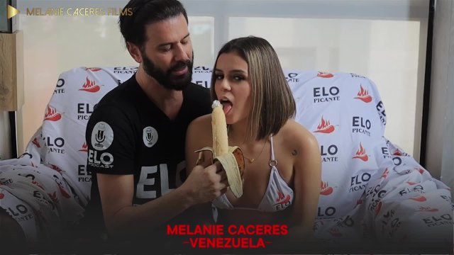 hot podcats with elo stung, sucks all the banana - EloPodcast & Melanie Caceres