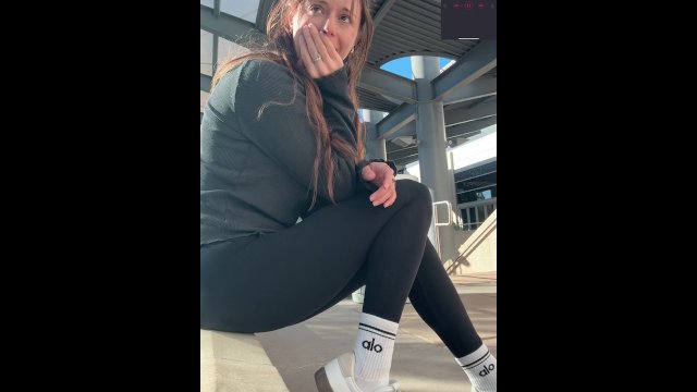 Finding A Spot At The Mall To Cum Hard  Public Orgasm  Outdoors