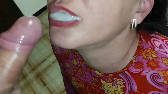 Cum in Mouth Amateur Latina MILF Wife Compilation