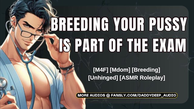 Pervy French Doctor Delivers His Babies Inside Your Pussy  Male Moaning Audio  ASMR Roleplay