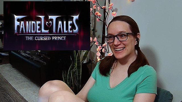 DERPIXON Fandeltales - REACT - MILF Rides Bad Dragon Dildo Watching The Cursed Prince