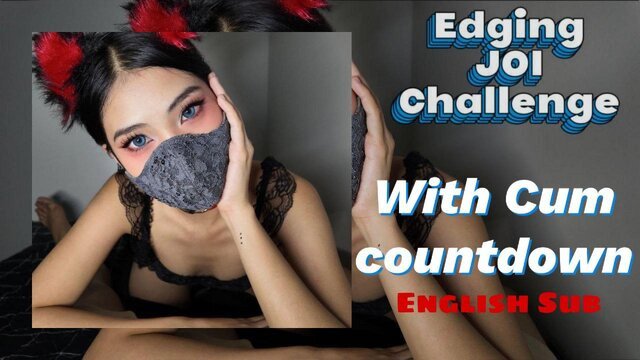 Pinay:Asian Joi CHALLENGE!! with CUM countdown! Edging JOI!! Cat Cosplay! GUIDE TO MAGJAKUL BA.