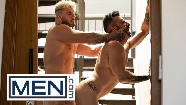 MEN - William Seed Massages His Cock While Johnny Viper Watches And Gets A Hard On