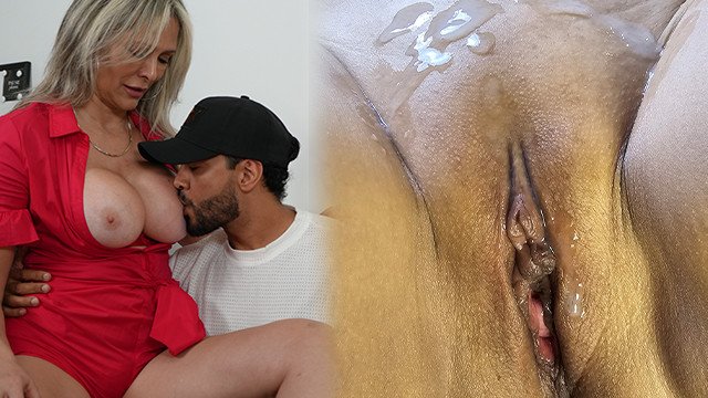 A MILF talent agency owner auditions a singer for a job - Monique Fuentes & Alex Alvarez
