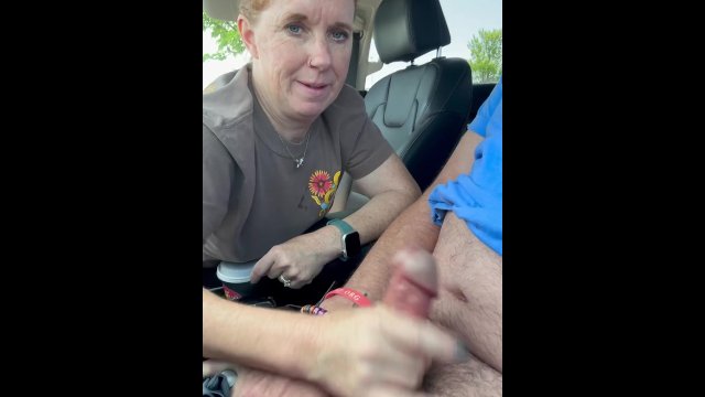 Sucking Cock in a Public Parking Lot