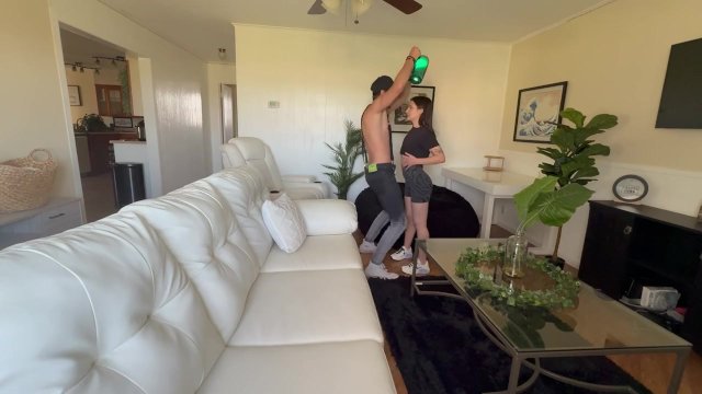Mom hires a stripper so teen pretends like she hired him instead