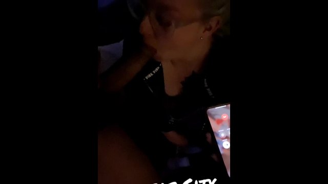 Your favorite cheater!! Talks to her friends on the phone while sucking my bbc