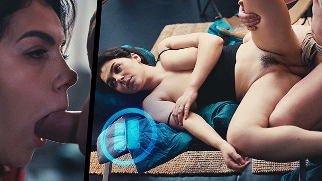 Valentina Nappi Goes Hiking and Gets Freeze Fucked by Native Guy - Natural Italian Babe Mind Control
