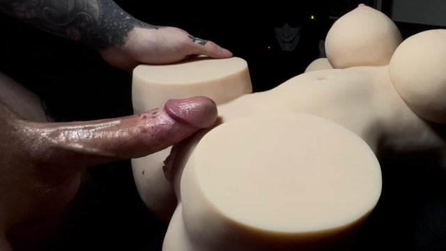 Hot Tattooed Male Cums So Hard He Nearly Collapses